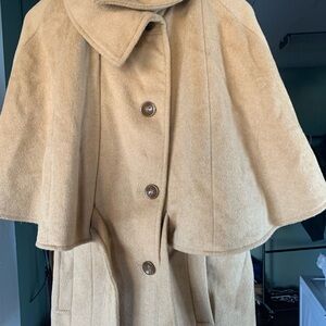 Chic Tan Women's Cape Coat